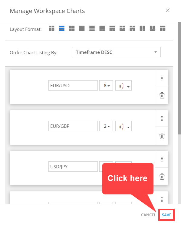 SmartTrader: Manage Layouts | MTI Help Center