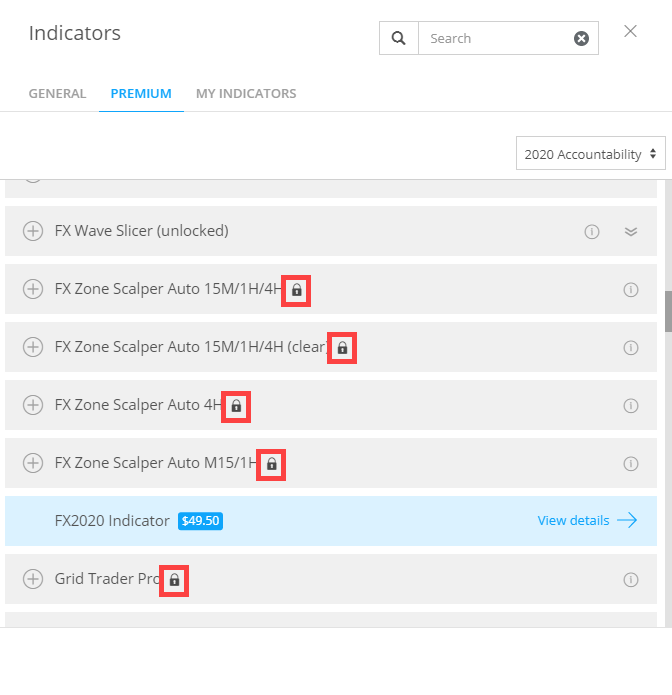 SmartTrader: Locked Indicator | MTI Help Center